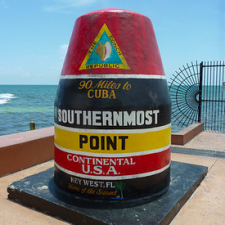 Southernmost Point of Continental USA, Key West - USA