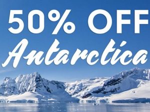 Antarctica Flash Sale! 50% Off select departures